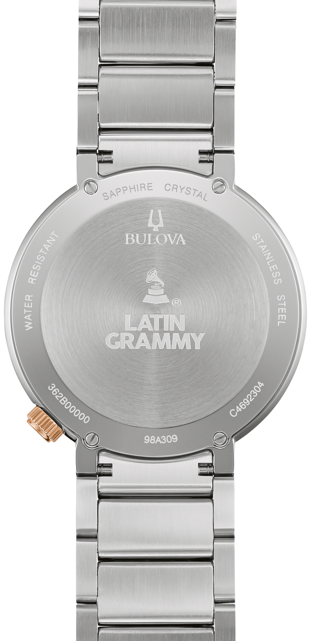 週末限定セール　アラセイトウバングル　シャー太翠 本宫镯 Gray Dial Stainless Steel Bracelet Latin GRAMMY® 98A309 | Bulova